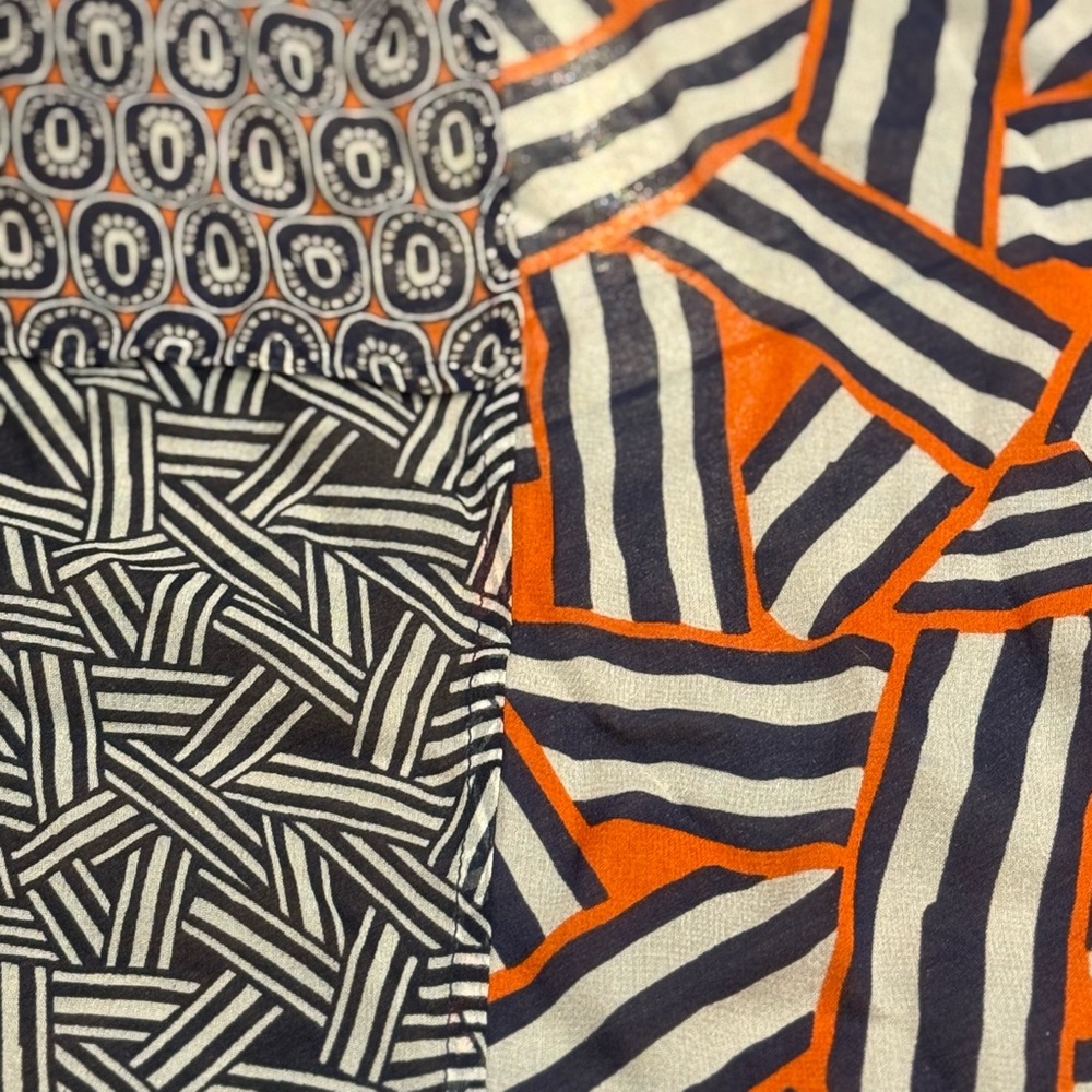 Diane Von Furstenberg: 💯 % Silk Scarf wrap Multi 🧣 OS - Picture 4 of 7